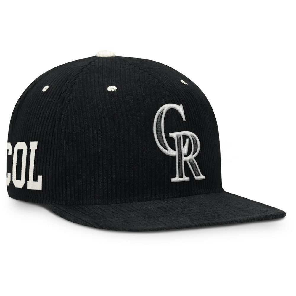 Colorado Rockies Nike Pro Corduroy Structured Snapback Hat - MLB Hats