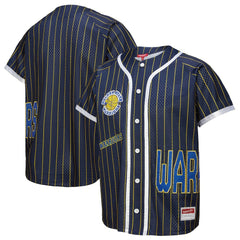 Blue Golden State Warriors x DANNIJO Women's Fashion Baseball Jersey sale | NBA