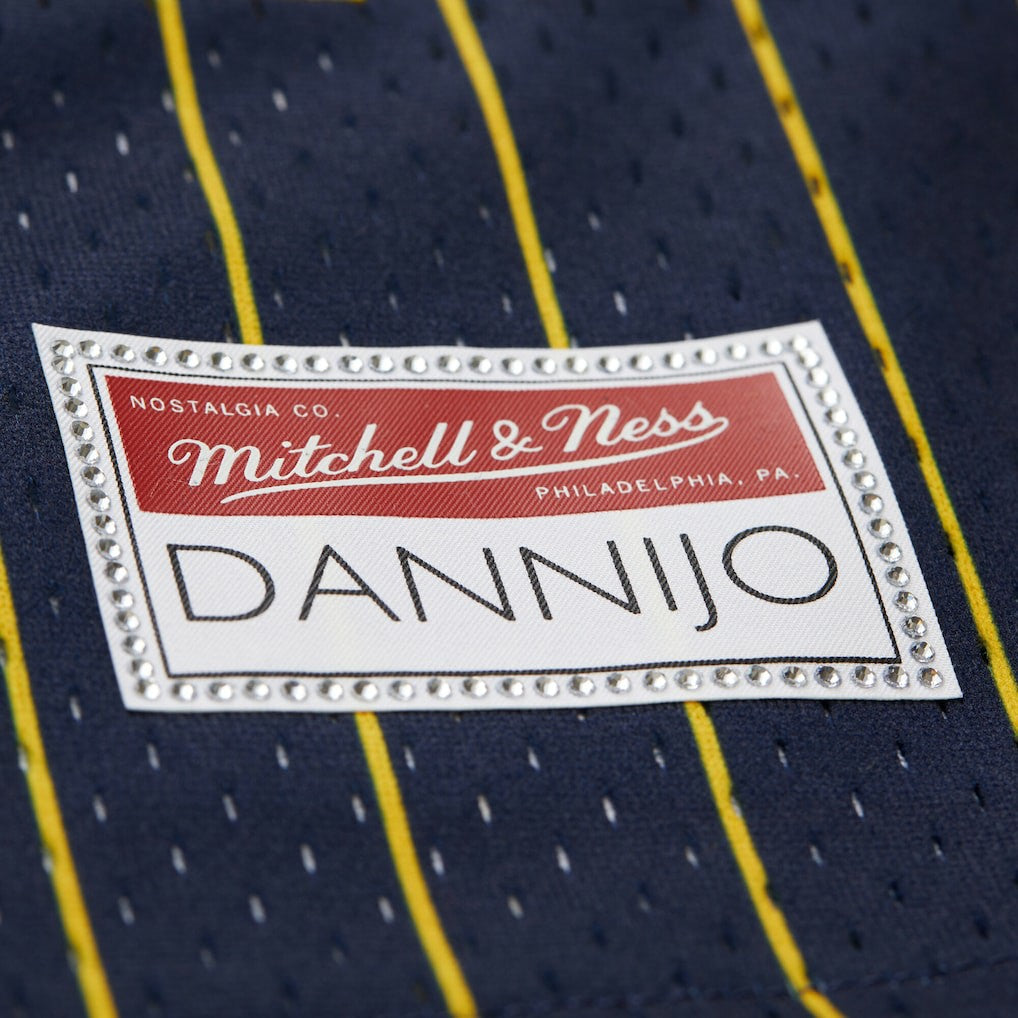 Blue Golden State Warriors x DANNIJO Women's Fashion Baseball Jersey sale | NBA