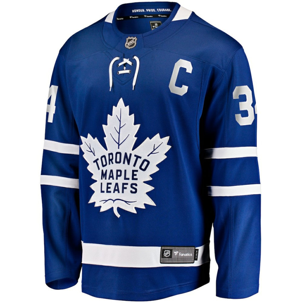 Auston Matthews Toronto Maple Leafs Fanatics Captain Patch Home Breakaway Player Jersey -  NHL Jerseys