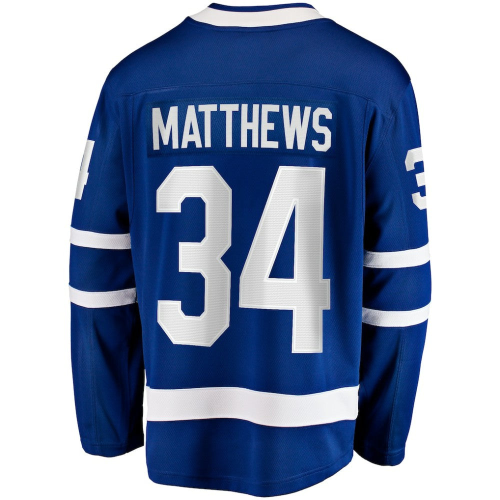 Auston Matthews Toronto Maple Leafs Fanatics Captain Patch Home Breakaway Player Jersey -  NHL Jerseys