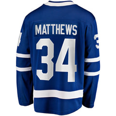 Auston Matthews Toronto Maple Leafs Fanatics Captain Patch Home Breakaway Player Jersey -  NHL Jerseys