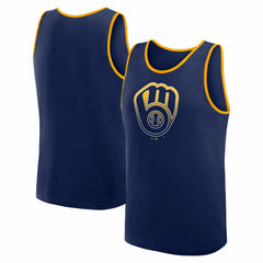 Milwaukee Brewers Logo Athletic Unmatched Success Tank Top - MLB Tanks
