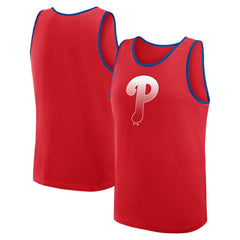 Philadelphia Phillies Logo Athletic Unmatched Success Tank Top - MLB Tanks