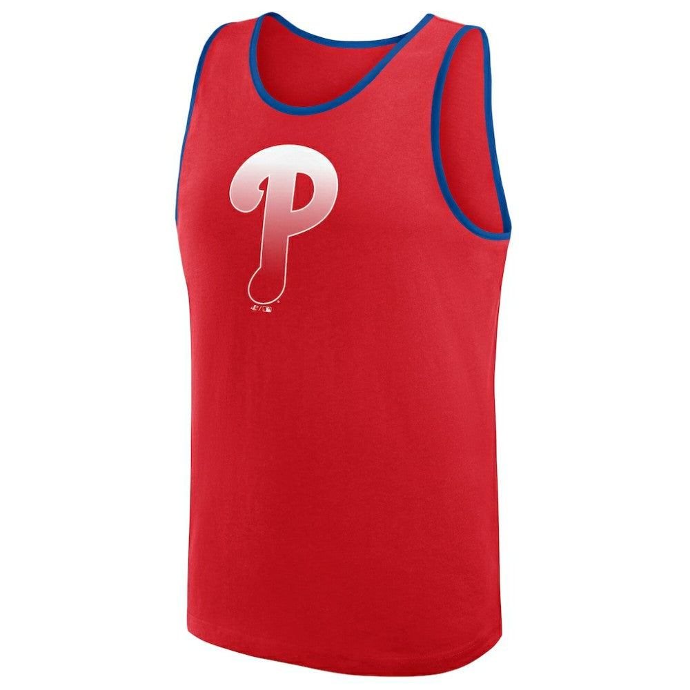 Philadelphia Phillies Logo Athletic Unmatched Success Tank Top - MLB Tanks