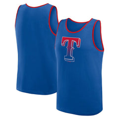 Texas Rangers Logo Athletic Unmatched Success Tank Top - MLB Tanks