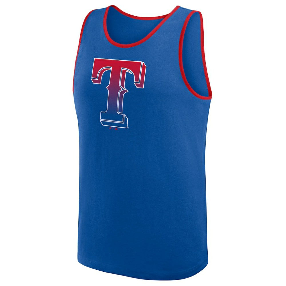 Texas Rangers Logo Athletic Unmatched Success Tank Top - MLB Tanks