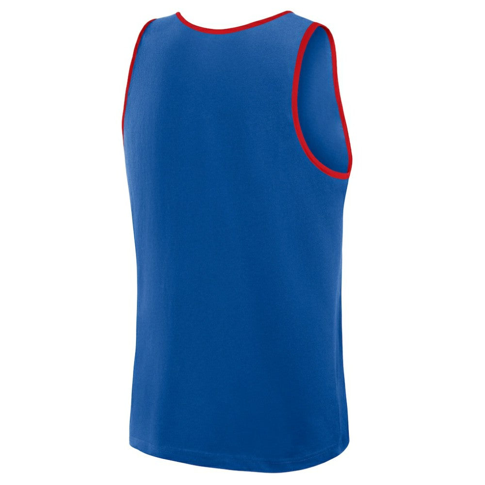 Texas Rangers Logo Athletic Unmatched Success Tank Top - MLB Tanks