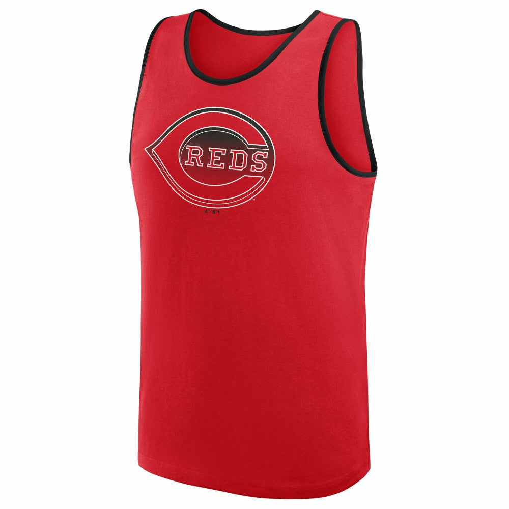 Cincinnati Reds Logo Athletic Unmatched Success Tank Top - MLB Tanks