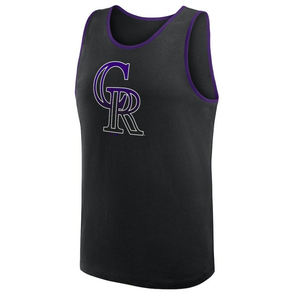 Colorado Rockies Logo Athletic Unmatched Success Tank Top - MLB Tanks