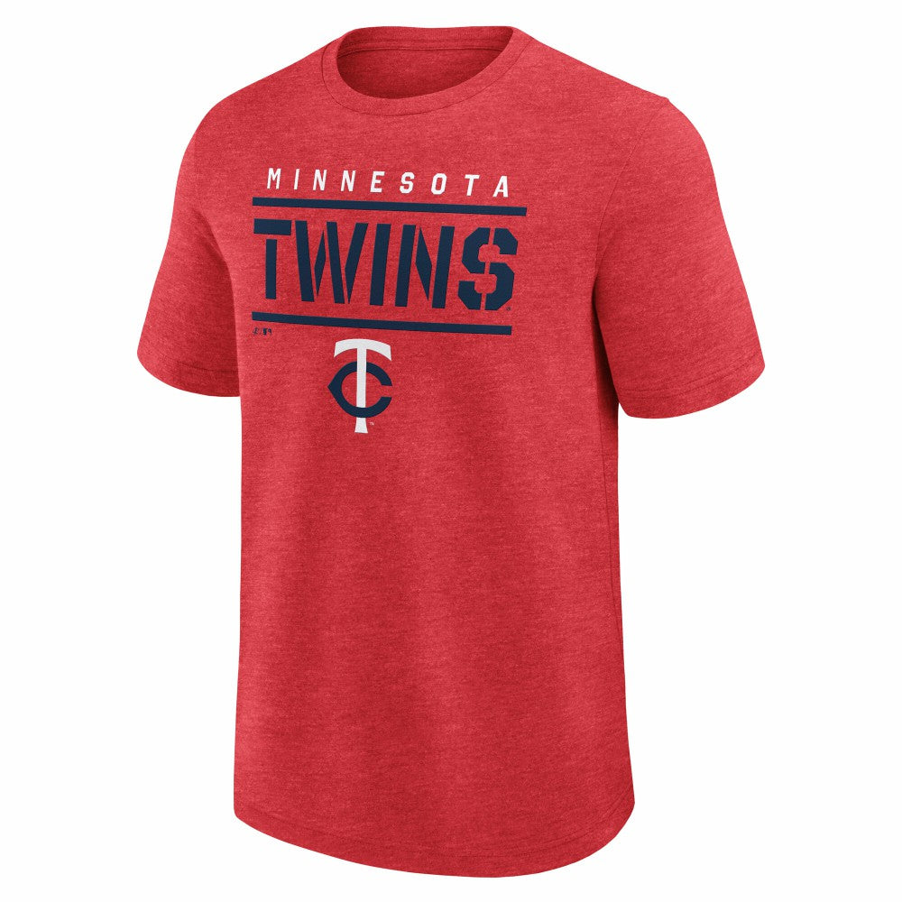 Minnesota Twins Logo Athletic Top Notch T-Shirt - MLB T-shirts