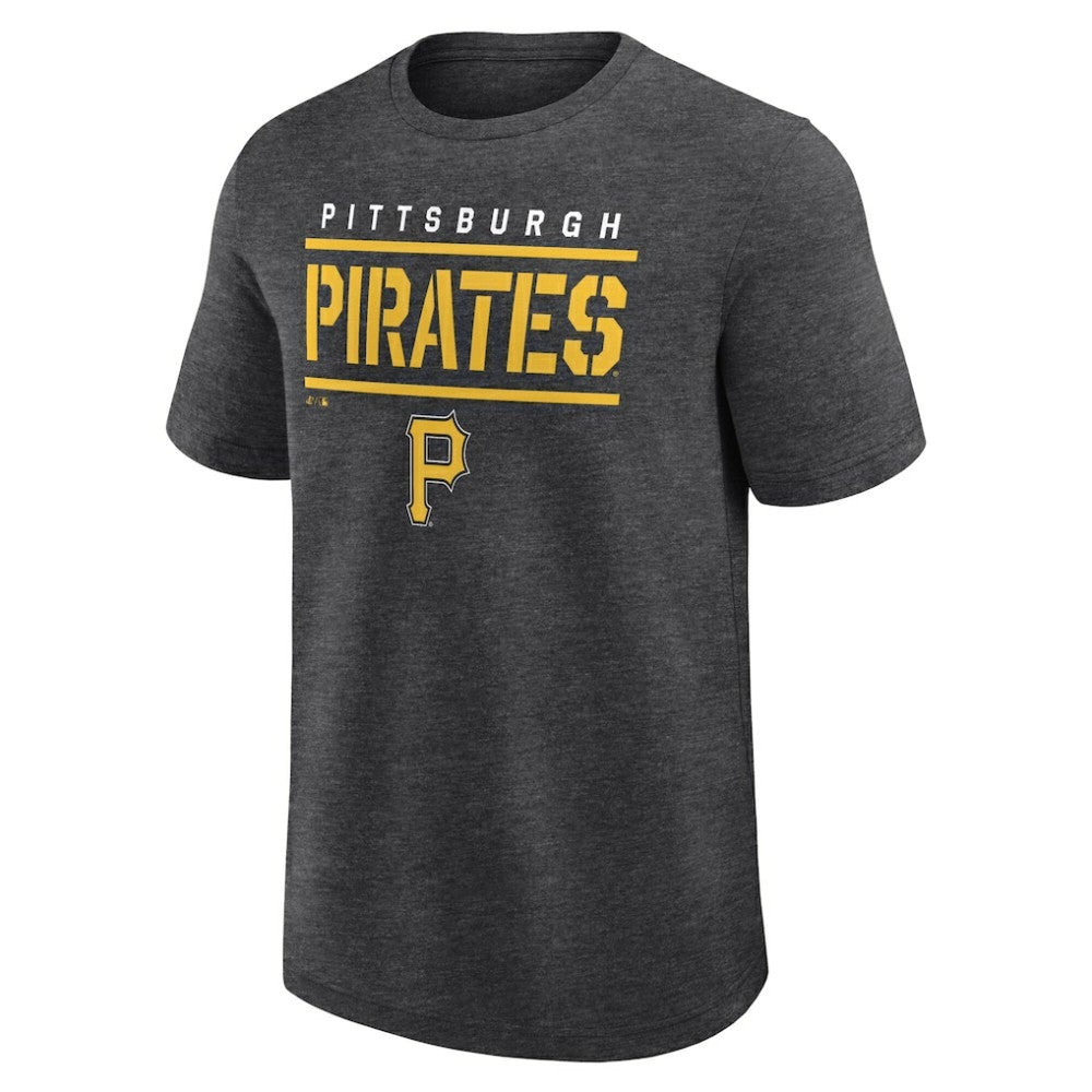 Pittsburgh Pirates Logo Athletic Top Notch T-Shirt - MLB T-shirts