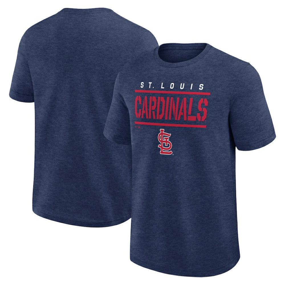 St. Louis Cardinals Logo Athletic Top Notch T-Shirt - MLB T-shirts