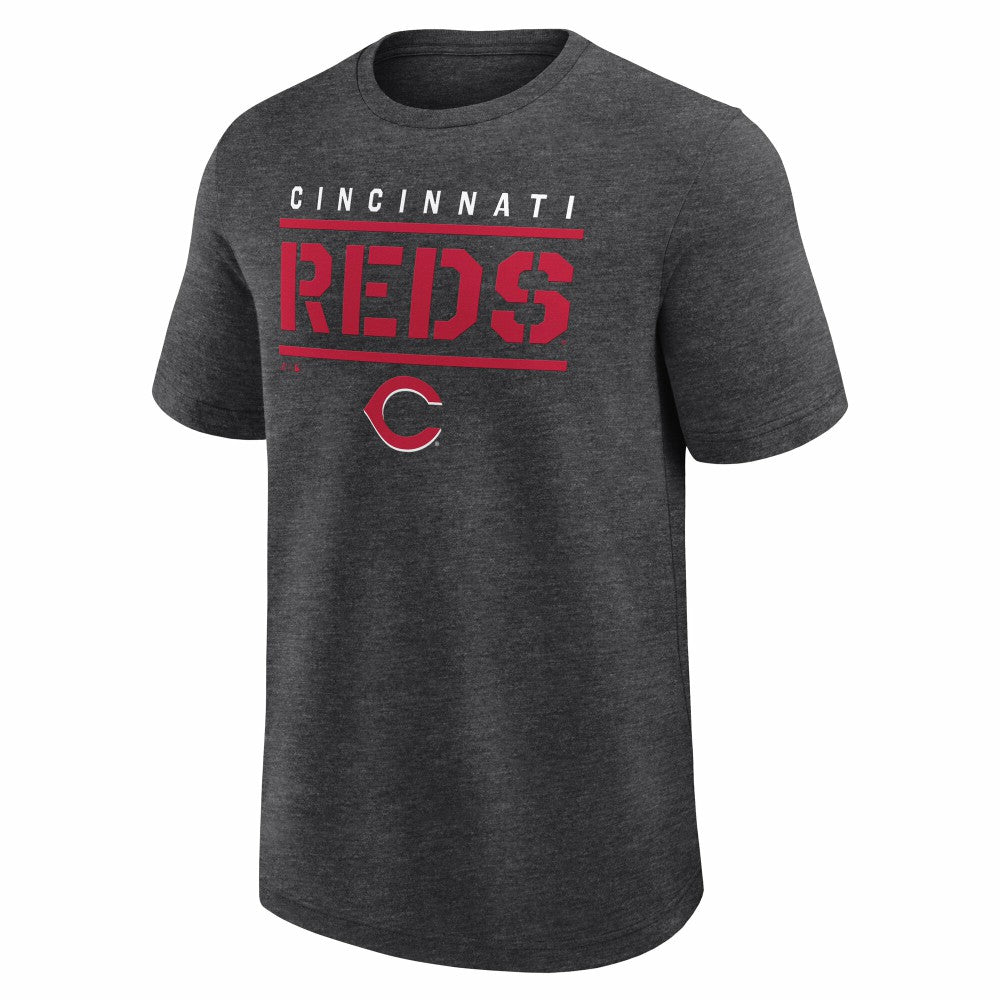Cincinnati Reds Logo Athletic Top Notch T-Shirt - MLB T-shirts