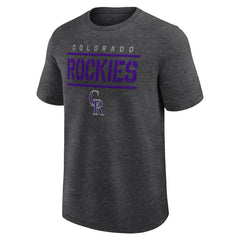 Colorado Rockies Logo Athletic Top Notch T-Shirt - MLB T-shirts