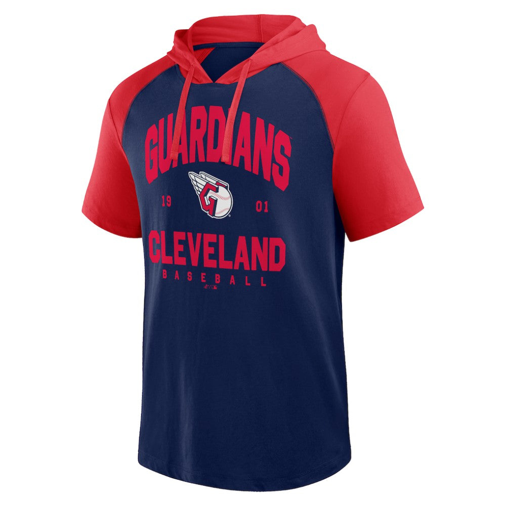 Cleveland Guardians Logo Athletic Prime Hoodie T-Shirt - MLB Hoodies