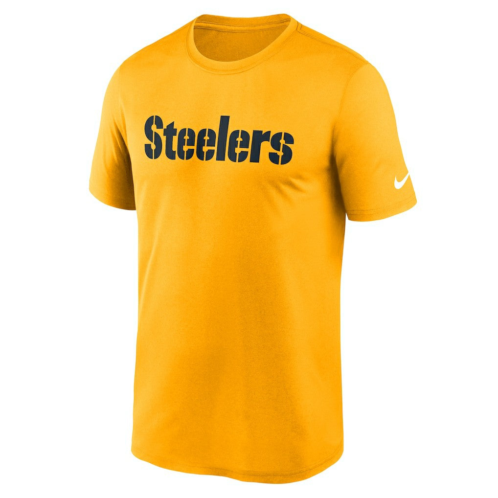 Pittsburgh Steelers Primetime Legend Wordmark Performance T-Shirt | NFL Outlet