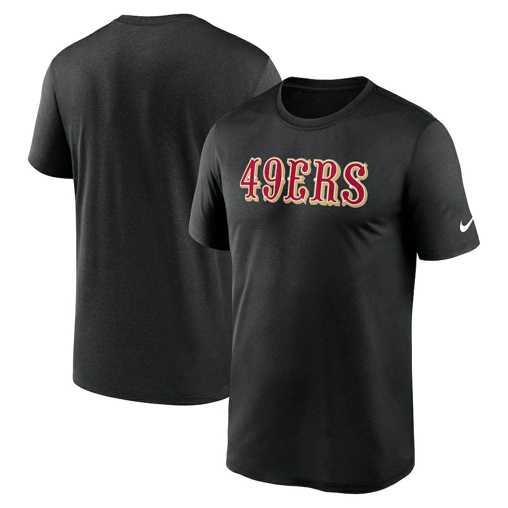 San Francisco 49ers Primetime Legend Wordmark Performance T-Shirt | NFL Near me