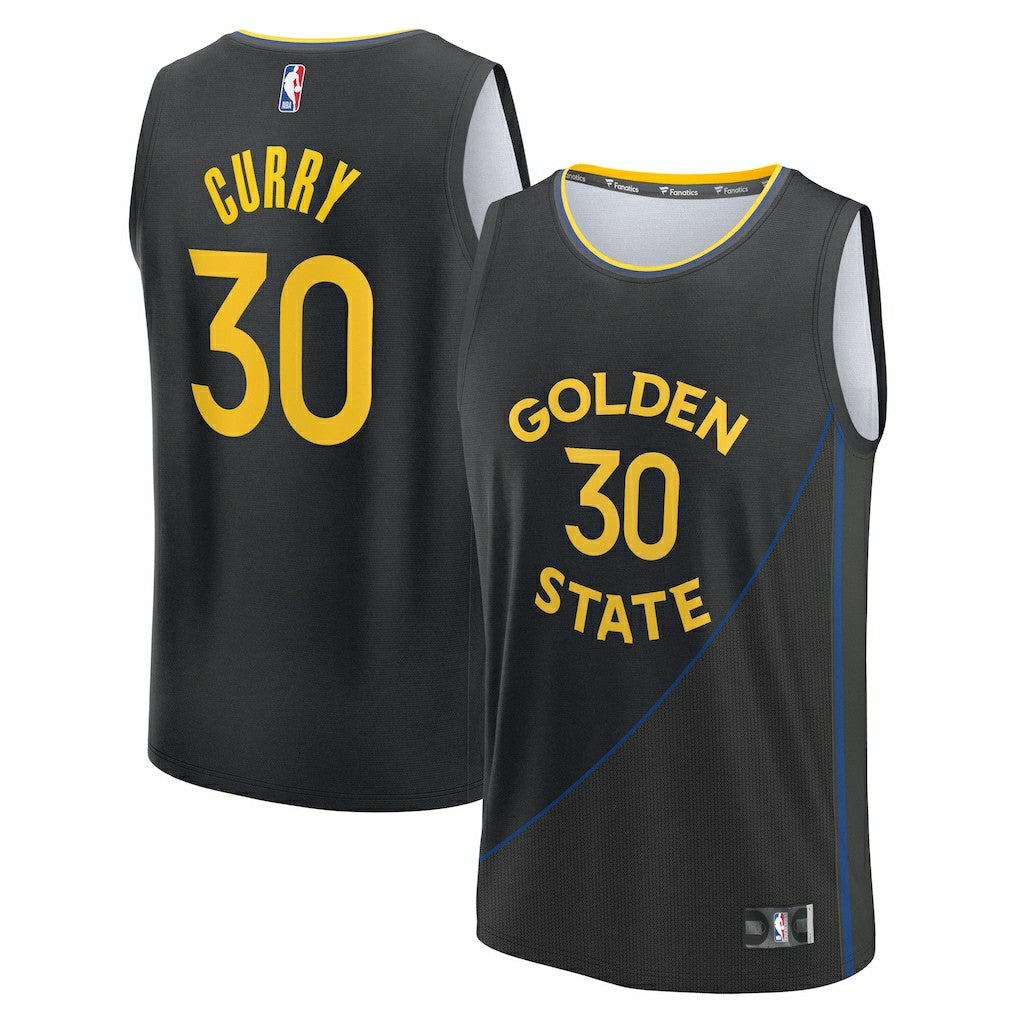 Black Stephen Curry Golden State Warriors Youth Fast Break Replica Player Jersey sale | NBA