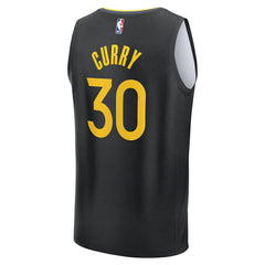 Black Stephen Curry Golden State Warriors Youth Fast Break Replica Player Jersey sale | NBA