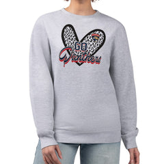 Florida Panthers G-III 4Her by Carl Banks Women's Animal Print Heart Fleece Pullover Sweatshirt -  NHL Sweatshirts