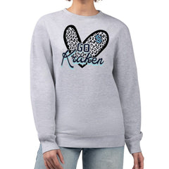 Seattle Kraken G-III 4Her by Carl Banks Women's Animal Print Heart Fleece Pullover Sweatshirt -  NHL Sweatshirts