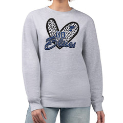 St. Louis Blues G-III 4Her by Carl Banks Women's Animal Print Heart Fleece Pullover Sweatshirt -  NHL Sweatshirts