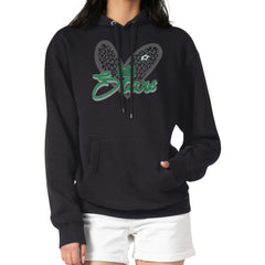 Dallas Stars G-III 4Her by Carl Banks Women's Animal Print Heart Fleece Pullover Hoodie -  NHL Hoodies