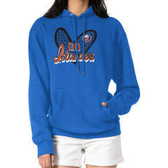 New York Islanders G-III 4Her by Carl Banks Women's Animal Print Heart Fleece Pullover Hoodie -  NHL Hoodies