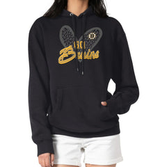 Boston Bruins G-III 4Her by Carl Banks Women's Animal Print Heart Fleece Pullover Hoodie -  NHL Hoodies