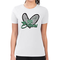 Dallas Stars G-III 4Her by Carl Banks Women's Super-Slim Fit Lightweight Animal Print Heart T-Shirt -  NHL T-shirts