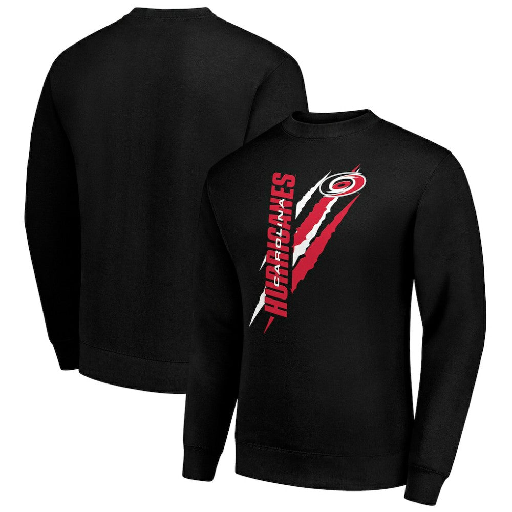 Carolina Hurricanes Starter Color Scratch Pullover Sweatshirt -  NHL Sweatshirts