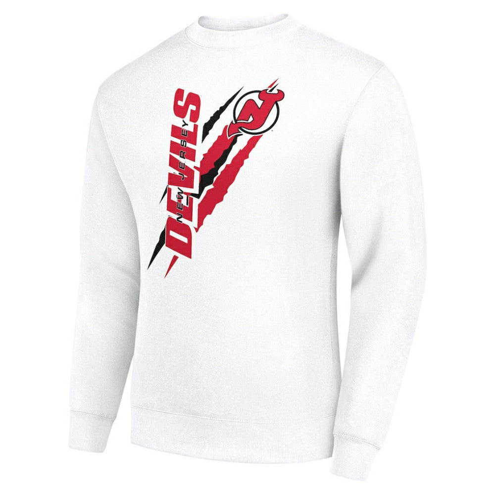 New Jersey Devils Starter Color Scratch Pullover Sweatshirt -  NHL Sweatshirts