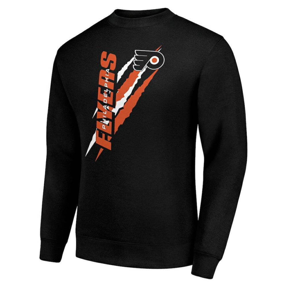 Philadelphia Flyers Starter Color Scratch Pullover Sweatshirt -  NHL Sweatshirts