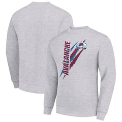 Colorado Avalanche Starter Color Scratch Pullover Sweatshirt -  NHL Sweatshirts