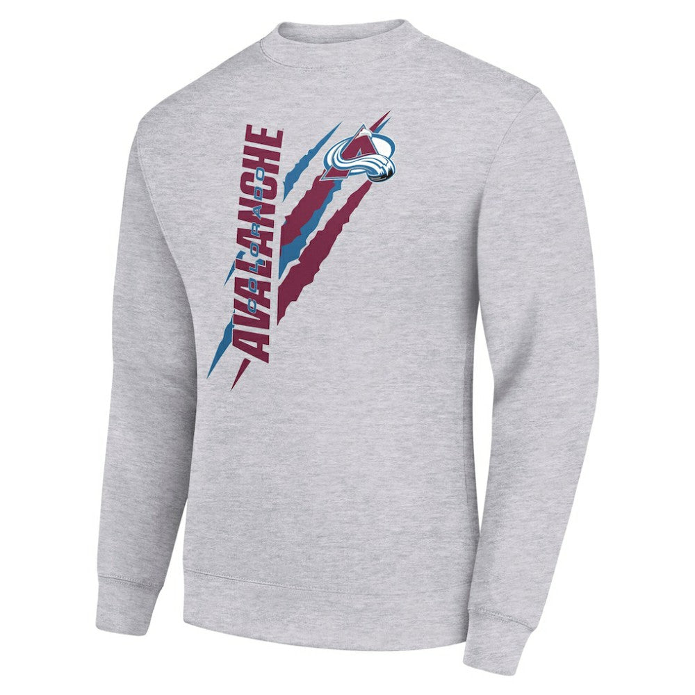 Colorado Avalanche Starter Color Scratch Pullover Sweatshirt -  NHL Sweatshirts