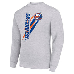 New York Islanders Starter Color Scratch Pullover Sweatshirt -  NHL Sweatshirts