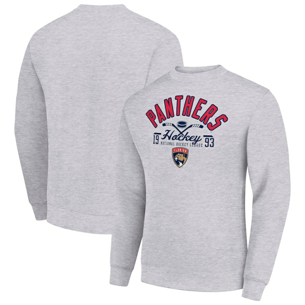 Florida Panthers Starter Stick And Puck Logo Fleece Pullover Sweatshirt -  NHL Sweatshirts