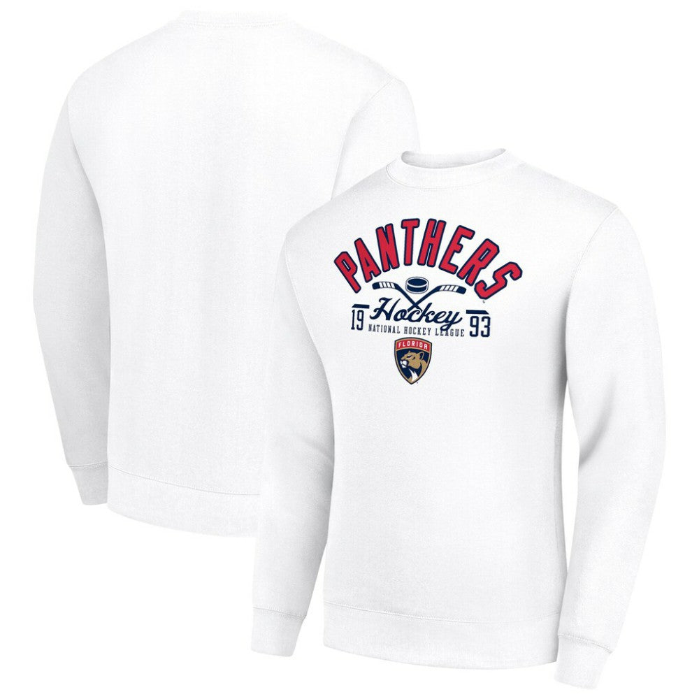 Florida Panthers Starter Stick And Puck Logo Fleece Pullover Sweatshirt -  NHL Sweatshirts
