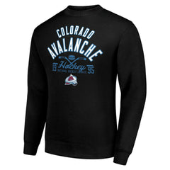 Colorado Avalanche Starter Stick And Puck Logo Fleece Pullover Sweatshirt -  NHL Sweatshirts