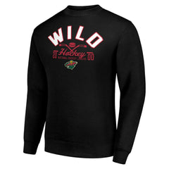 Minnesota Wild Starter Stick And Puck Logo Fleece Pullover Sweatshirt -  NHL Sweatshirts