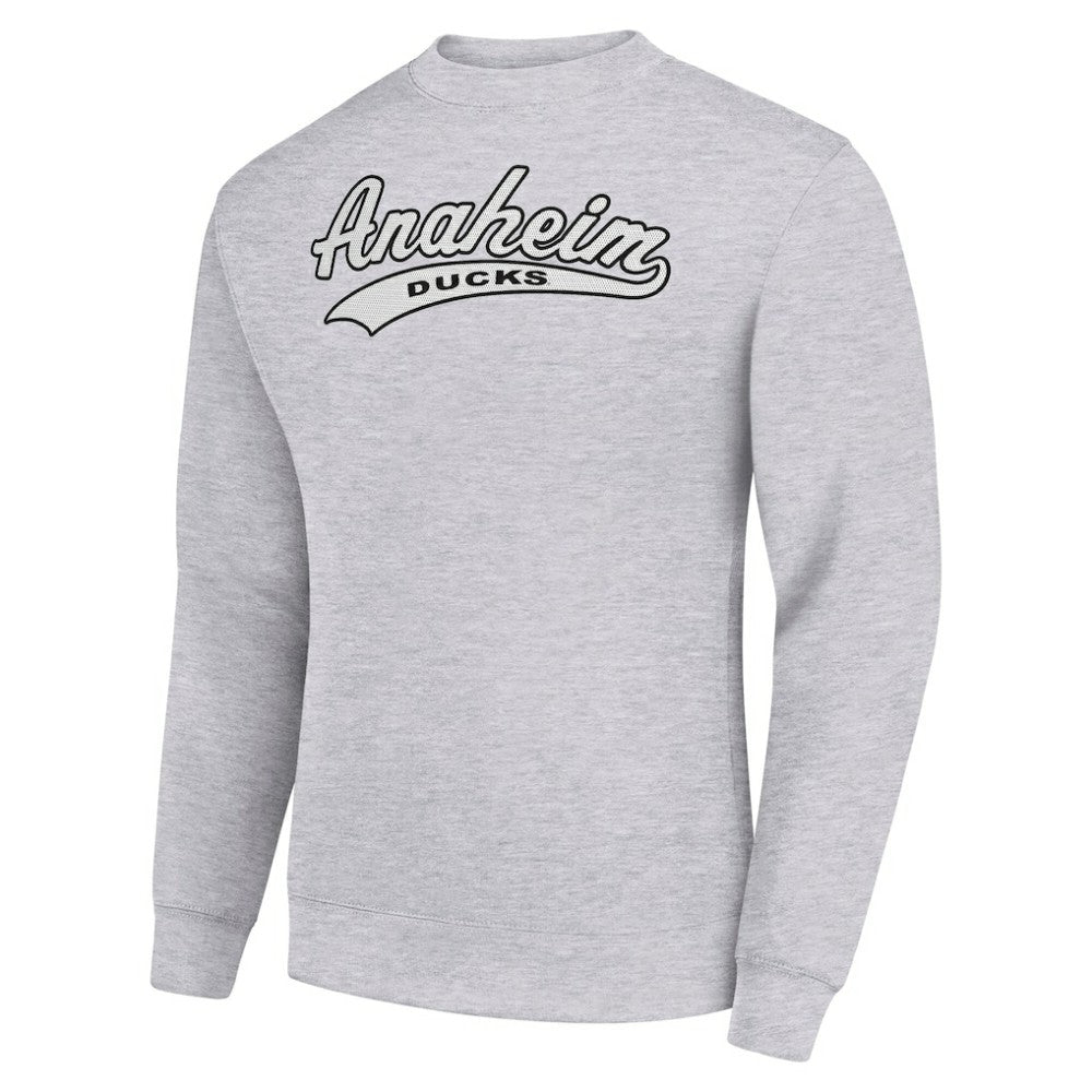 Anaheim Ducks Starter  Tailsweep City Pullover Sweatshirt -  NHL Sweatshirts