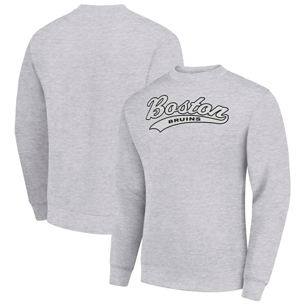 Boston Bruins Starter  Tailsweep City Pullover Sweatshirt -  NHL Sweatshirts