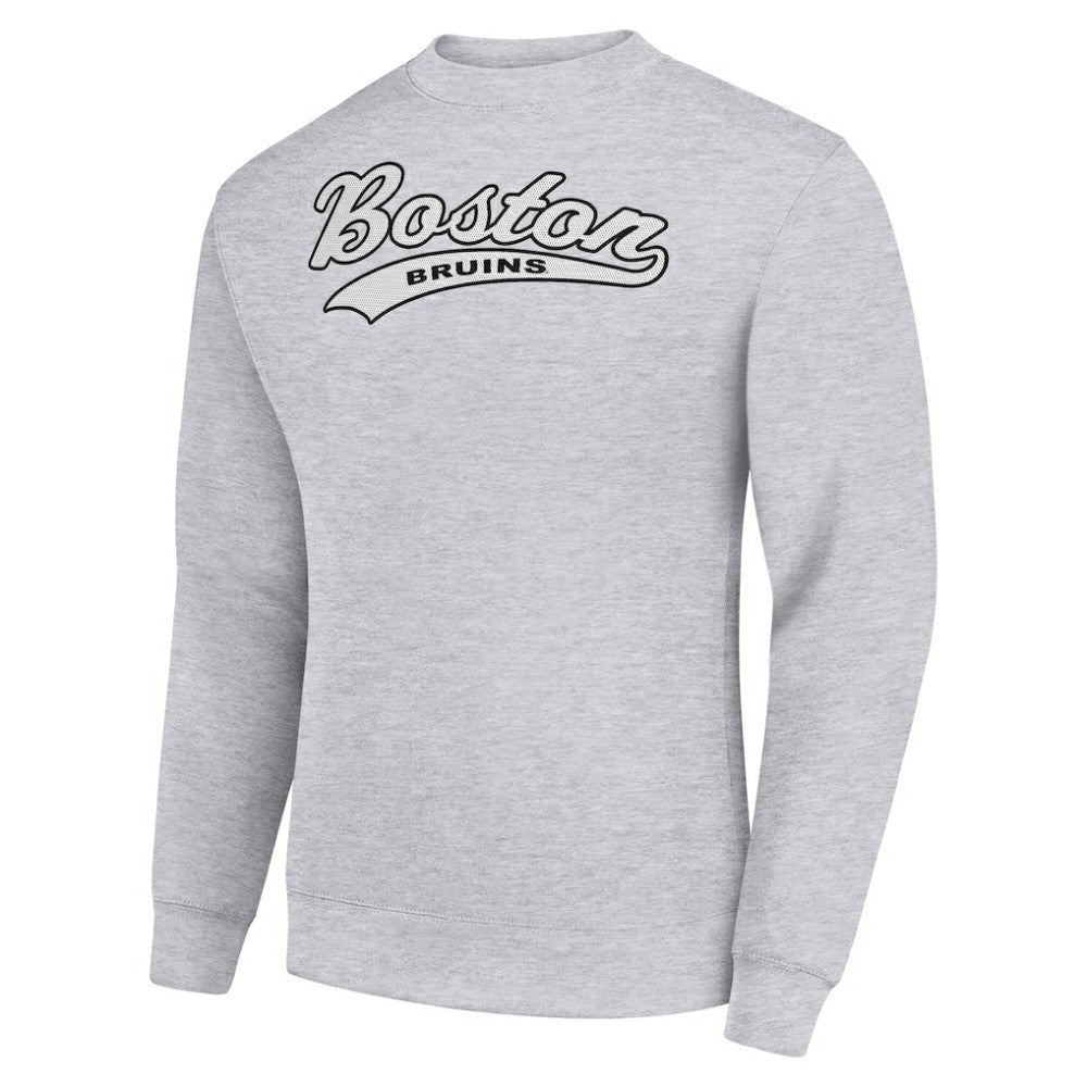 Boston Bruins Starter  Tailsweep City Pullover Sweatshirt -  NHL Sweatshirts