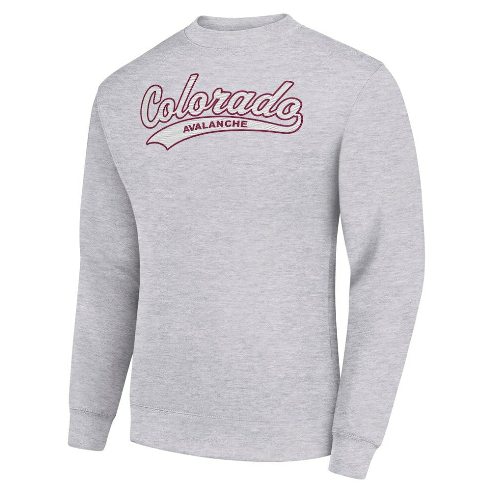 Colorado Avalanche Starter  Tailsweep City Pullover Sweatshirt -  NHL Sweatshirts