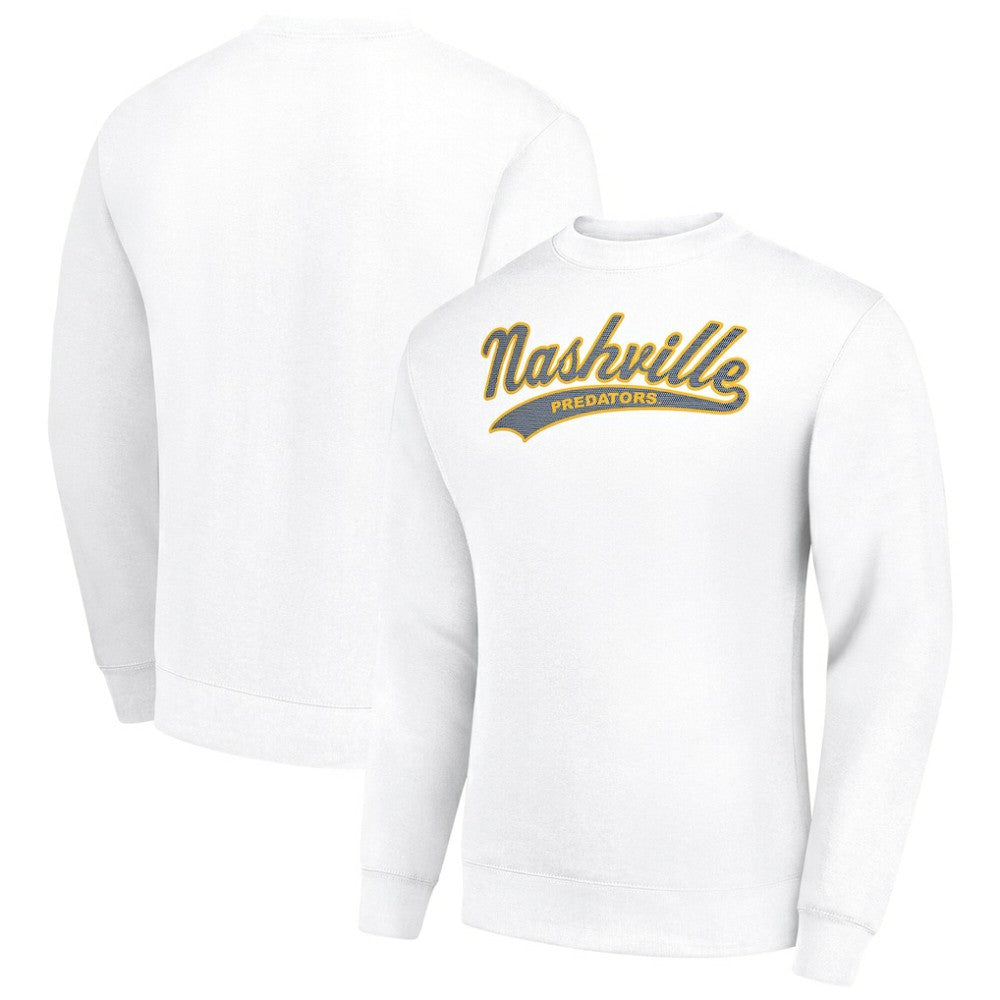 Nashville Predators Starter  Tailsweep City Pullover Sweatshirt -  NHL Sweatshirts