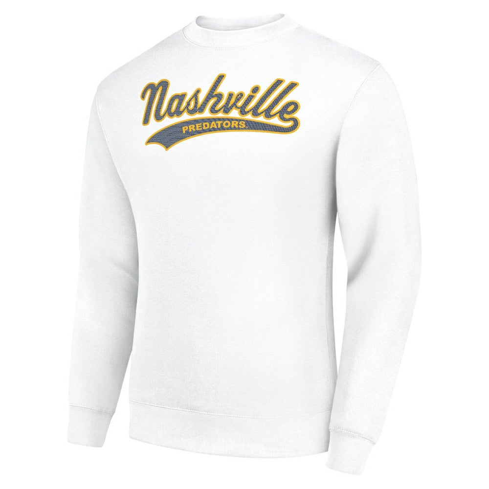 Nashville Predators Starter  Tailsweep City Pullover Sweatshirt -  NHL Sweatshirts