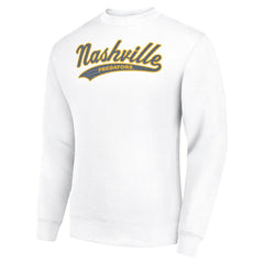 Nashville Predators Starter  Tailsweep City Pullover Sweatshirt -  NHL Sweatshirts