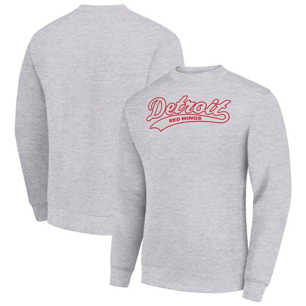 Detroit Red Wings Starter  Tailsweep City Pullover Sweatshirt -  NHL Sweatshirts