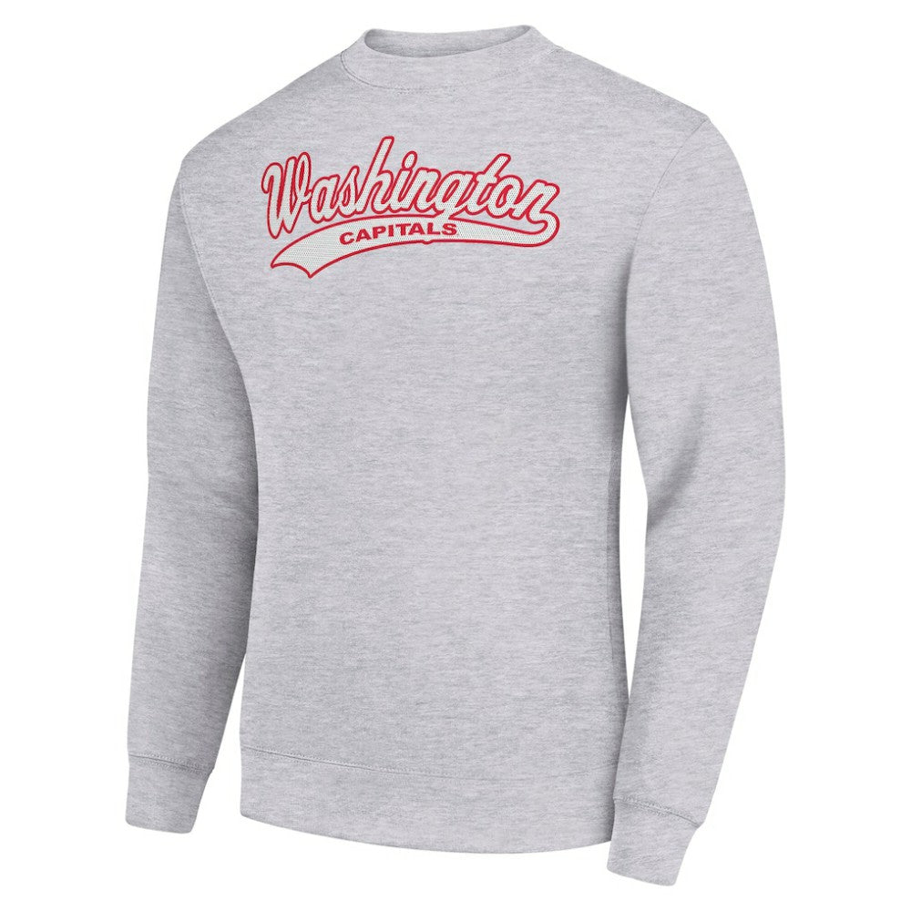 Washington Capitals Starter  Tailsweep City Pullover Sweatshirt -  NHL Sweatshirts